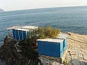 Genova nervi - cabine su scogli